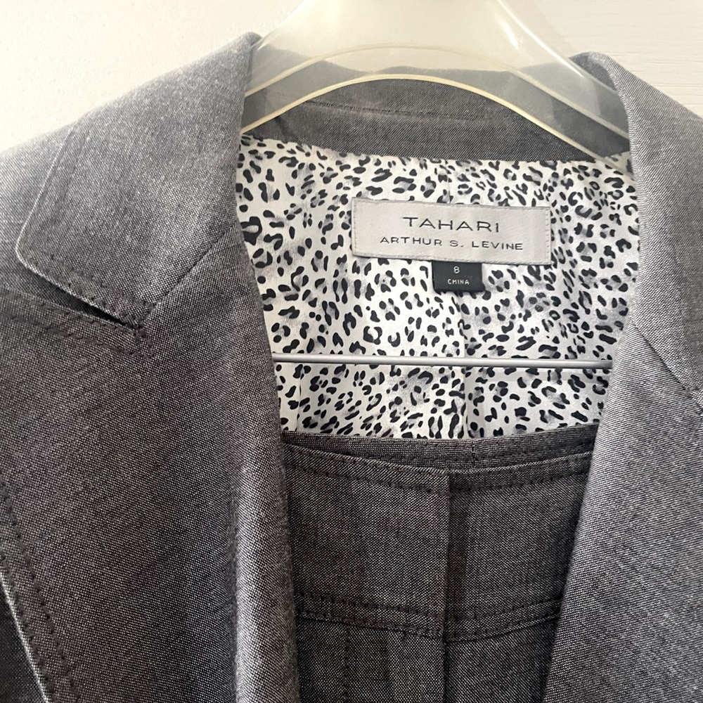 Tahari blazer and trousers